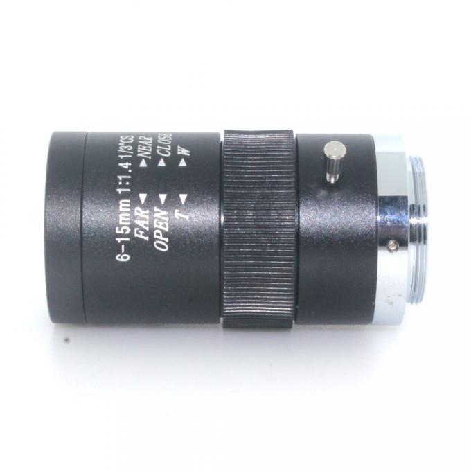 Φακός 615mm, χειρωνακτικός Iris φακός καισίου φακών καμερών CCTV F1.4 Varifocal, φακός CCTV για τα κάμερα παρακολούθησης κάμερων ασφαλείας