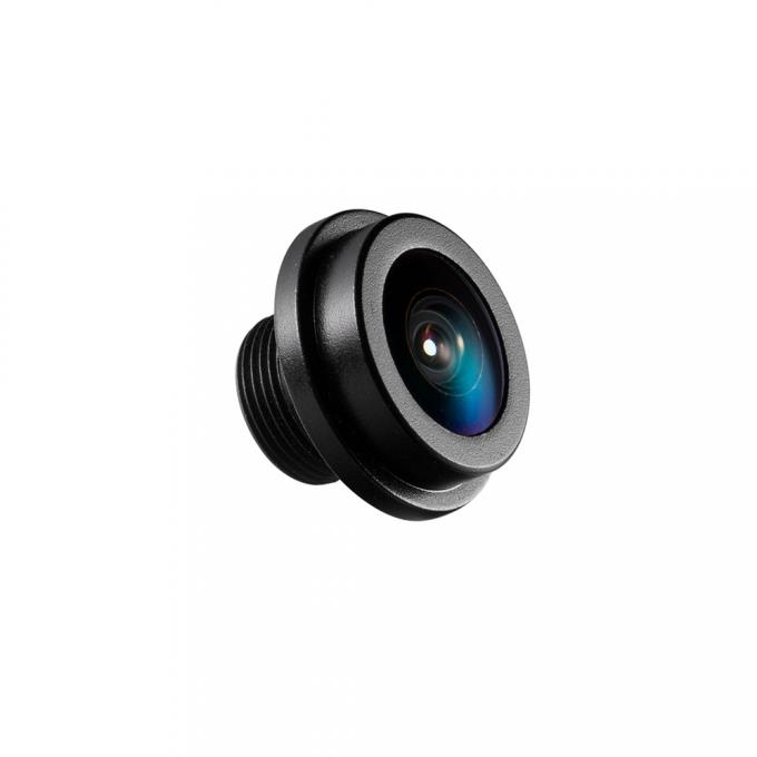 Το όχημα τοποθετεί το φακό 1.3mm 1/4 μέγεθος DFOV 190 βαθμός TTL 12.19mm οπισθοσκόπος πανοραμικός φακός οχημάτων M8