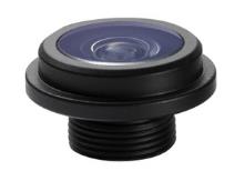 Το όχημα τοποθετεί το φακό 1.3mm 1/4 μέγεθος DFOV 150 βαθμός TTL 9.69mm οπισθοσκόπος φακός αυτοκινήτων διαστρεβλώσεων M8 χαμηλός
