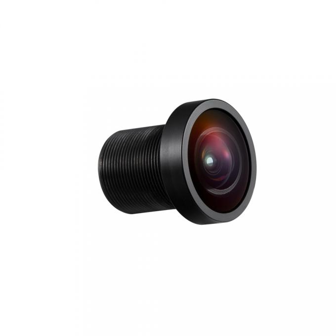 Πανοραμικός φακός 1/2.3 TTL 23.41mm HFOV 130 βαθμός F2.5 HD φακός ασφάλειας HD εικονοκυττάρου 10 εκατομμυρίων