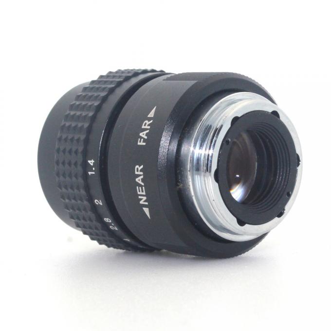 Ο Μαύρος 25mm φακός f/1.4 Γ τοποθετεί το φακό CCTV f1.4 για NiKON 1 εξαρτήματα καμερών J1 J2 J3 V1 J2