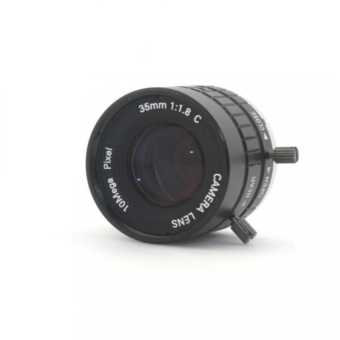 10MP 35mm φακών 1:1.8 HD βιομηχανικός φακός Γ εστίασης της IRIS καμερών χειρωνακτικός τοποθετούν το φακό για το βιομηχανικό μικροσκόπιο καμερών CCTV
