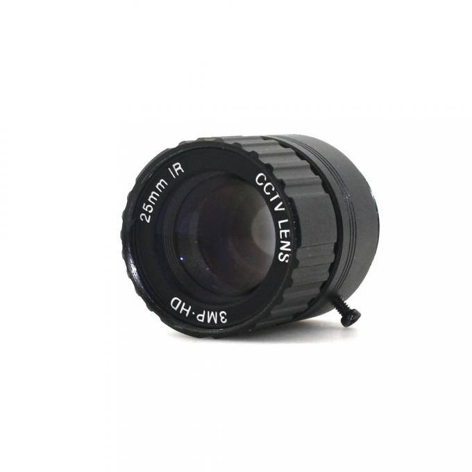 φακός καισίου 25mm 3MP φακός κάμερων ασφαλείας IR 14 βαθμού για τις κάμερες HD IP AHD HDCVI SDI