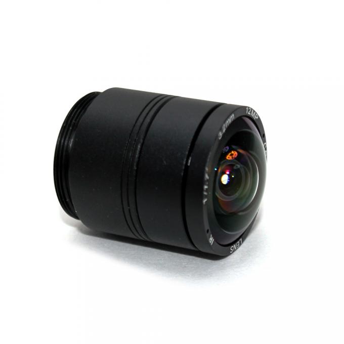σταθερός φακός καισίου 12Megapixel 4K 3.2mm φακός 150 βαθμός 12MP 3.2mm 1/1.7 ίντσα για τη κάμερα κιβωτίων CCTV 4K IP