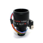 HD DC Focus Motorized Zoom Lens 1/2.5" F1.6 5MP 6-22mm  Manual Iris